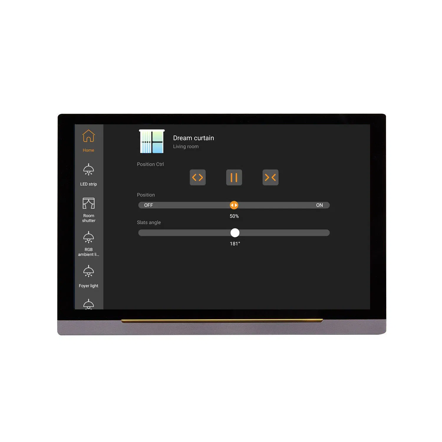 Smart House System Control Screen with 10 Inch Display