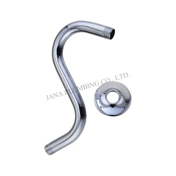 Wholesale " S " Shower Arm With Flange JN-8002 Manufacturers, Factories