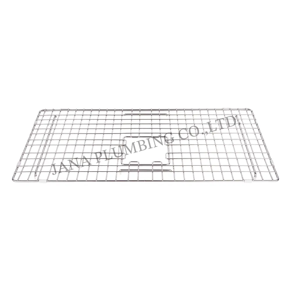 China Sink Protectors and Bottom Grid, Kitchen Sink Rack with Rear Drain Hole JN-9888-7 Factories, Factory