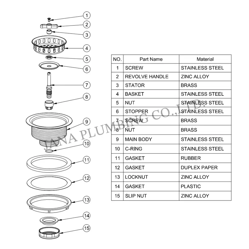 Wholesale Spin & Lock Strainer JN-1002 Manufacturer, Manufacturers