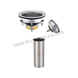 China Quick-connect Sink Strainer with tailpiece JN-1011-1-T