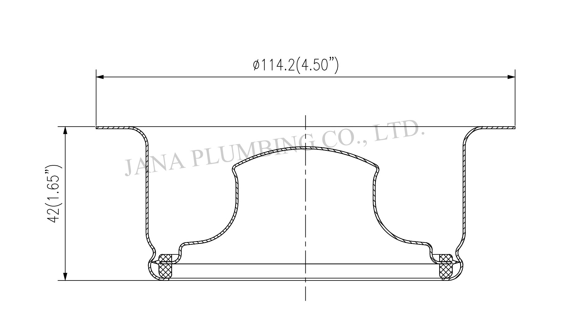 JN-1301 Disposer Flange & Stopper Set