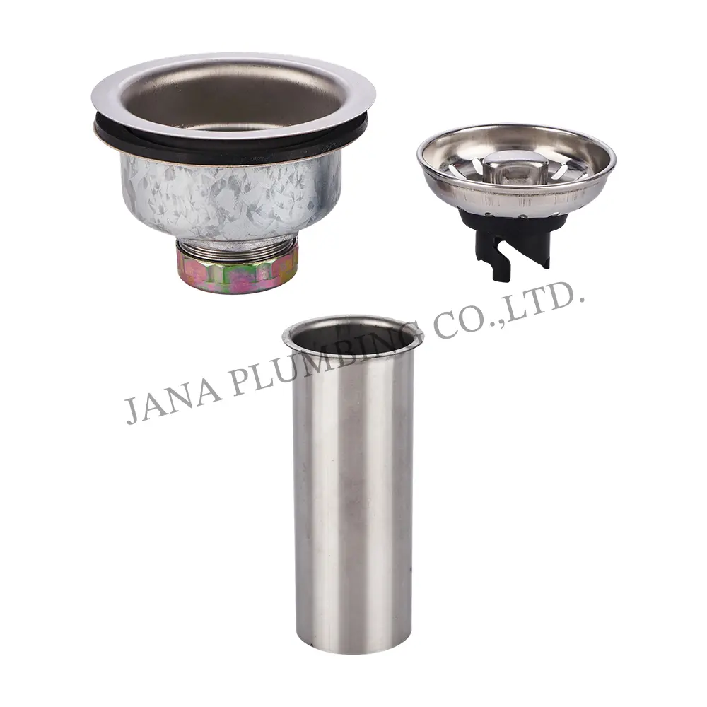 China Twist Locking Sink Strainer with tailpiece JN-1031-T Manufacturers, Suppliers