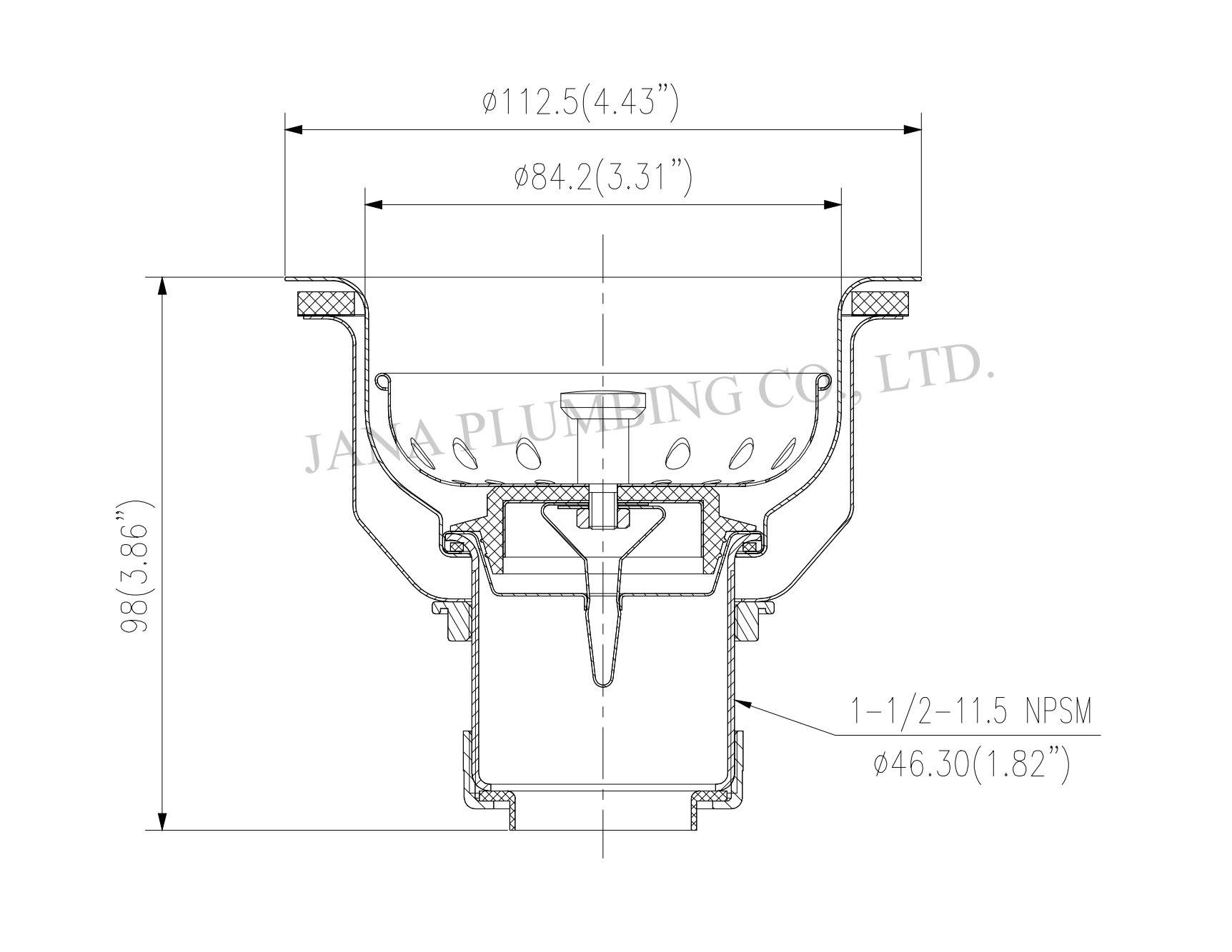 JN-1004 Sink Strainer