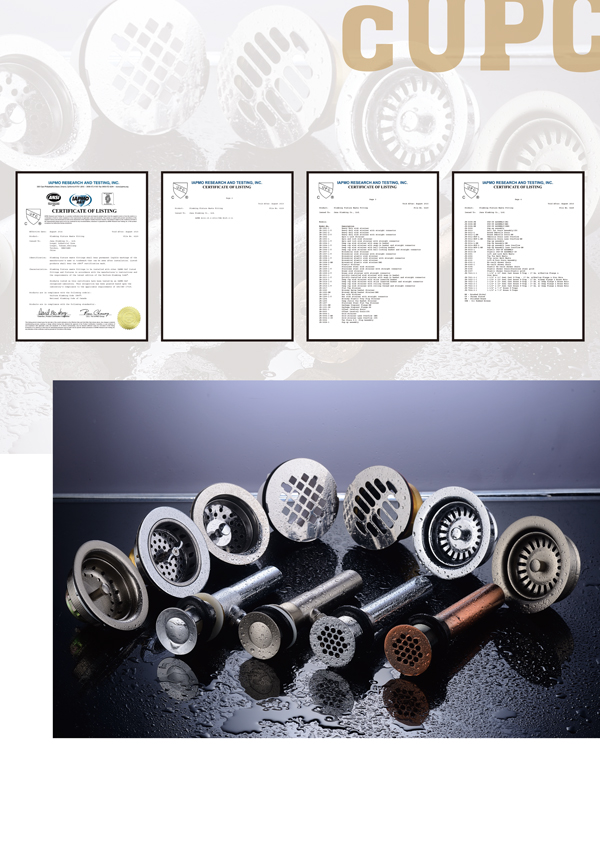 cUPC certificate of listing