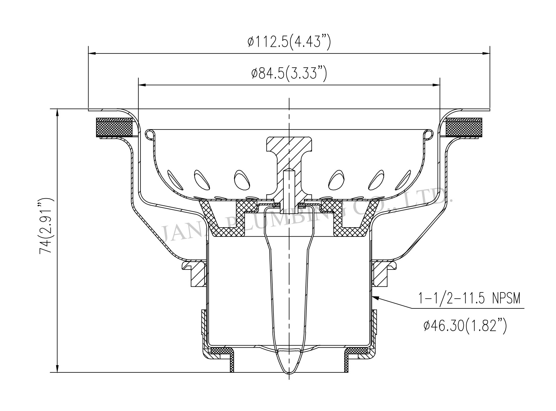 JN-1020 Sanitary Ware Product
