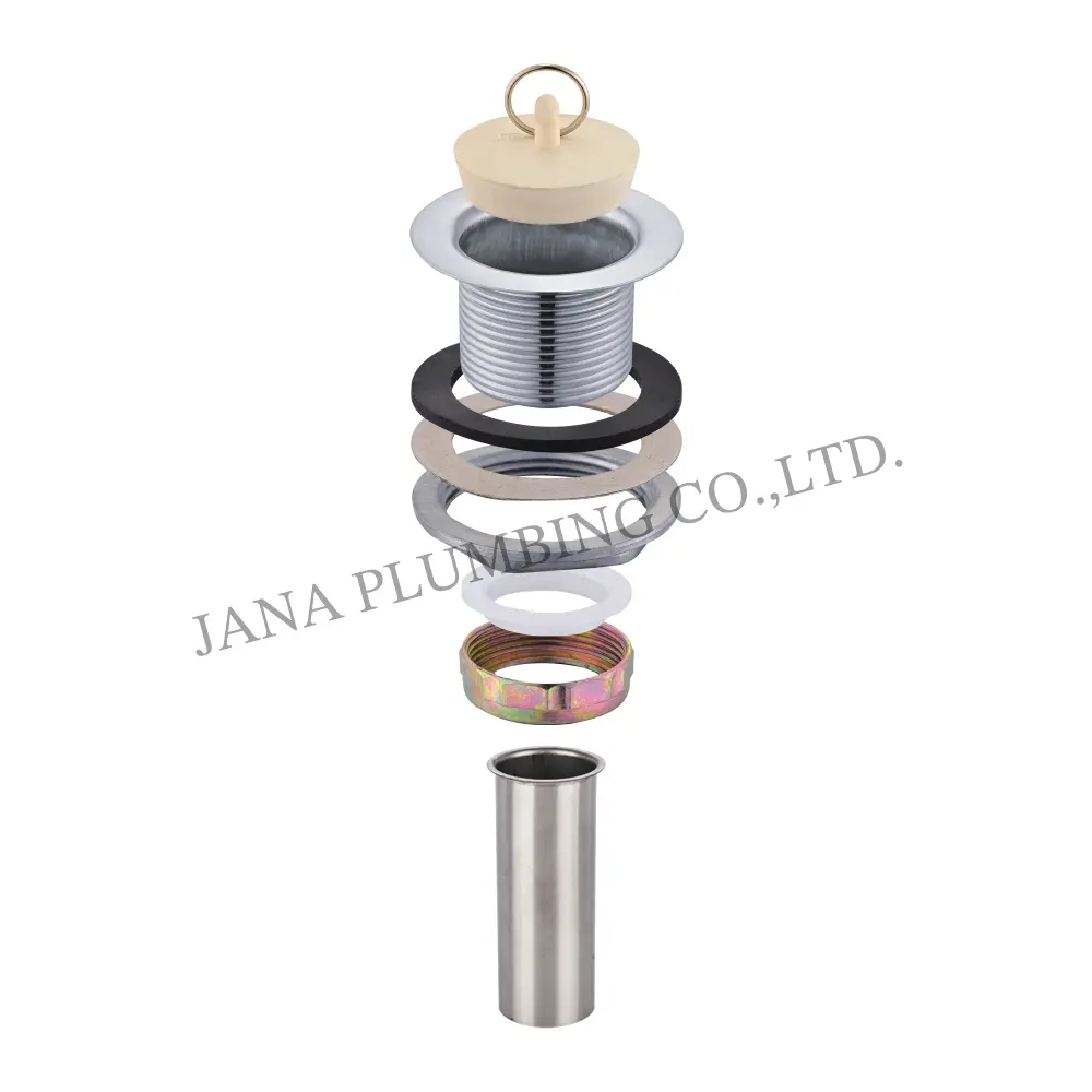 China Tray Plug Bar Sink Strainer with tailpiece JN-1203-T Factories, Factory