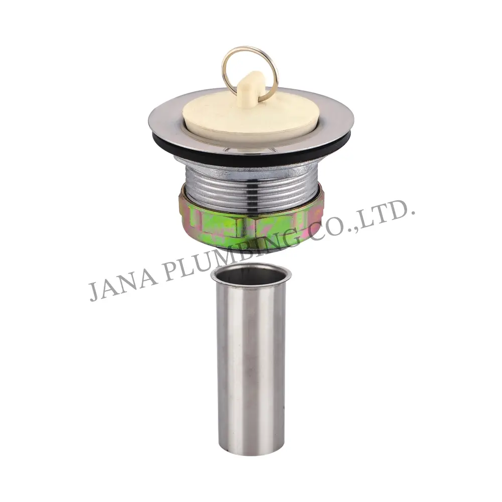 China Tray Plug Bar Sink Strainer with tailpiece JN-1203-T Factories, Factory