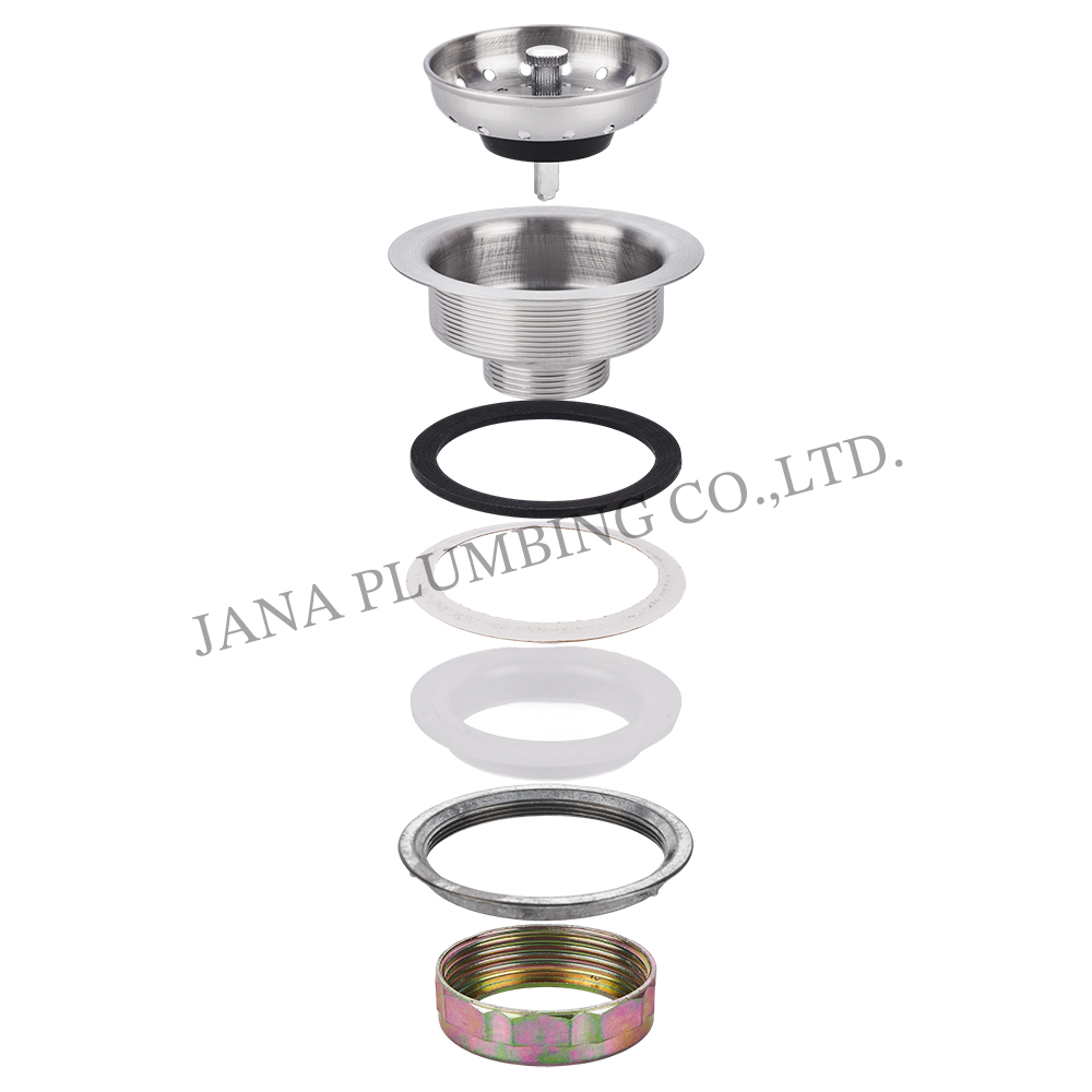 Stainless Steel Basket Strainer JN-1015-BN