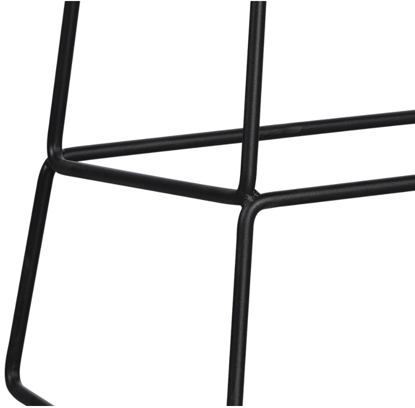 Taburete de bar al por mayor con base negra ideal para bares, clubes y como silla de bar en casa
