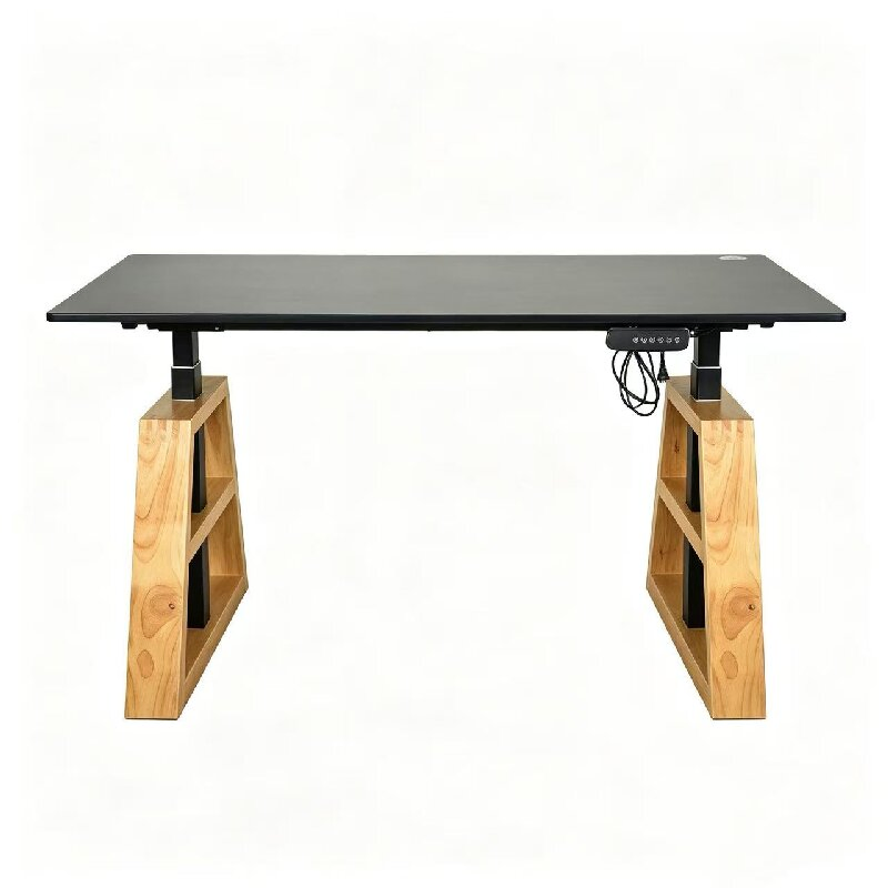 Escritorio de pie eléctrico ajustable marca Dafengche 1400mm X 600mm
