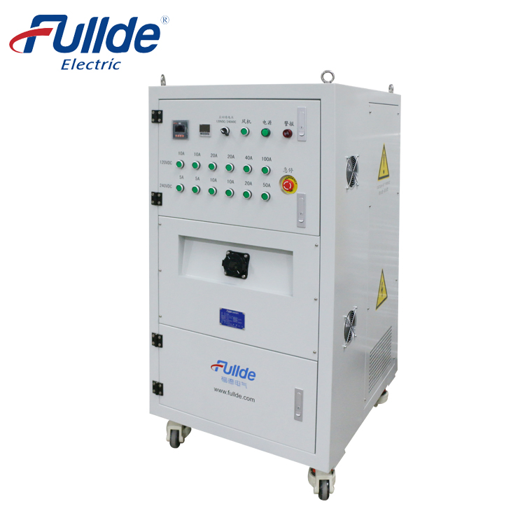 Generador/Cargador de UPS/Inversor Prueba de Pilas Carga AC/DC Resistiva Reactiva Tipo Rlc Trabajo Continuo Control Manual Enfriamiento por Aire Forzado Ruedas Banco de Carga Portátil