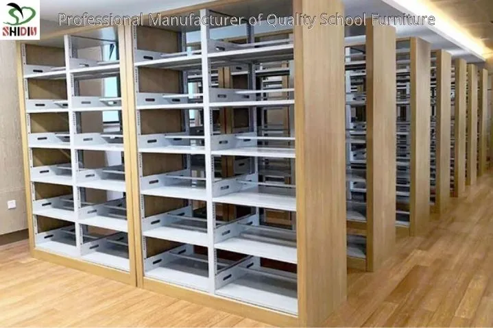 Estantería grande para biblioteca escolar
