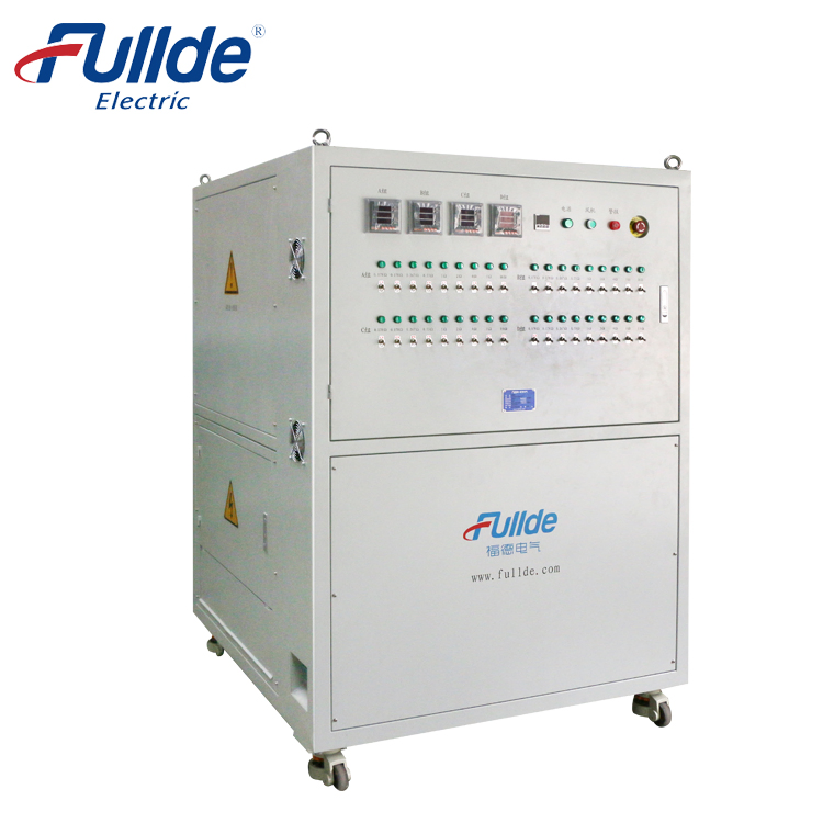 Generador/Cargador de UPS/Inversor Prueba de Pilas Carga AC/DC Resistiva Reactiva Tipo Rlc Trabajo Continuo Control Manual Enfriamiento por Aire Forzado Ruedas Banco de Carga Portátil