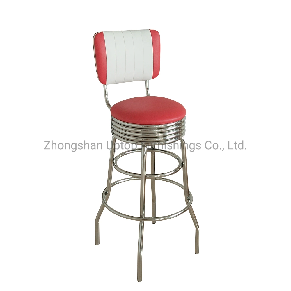 (SP-BS423) Taburete de bar americano retro de alta calidad de los años cincuenta