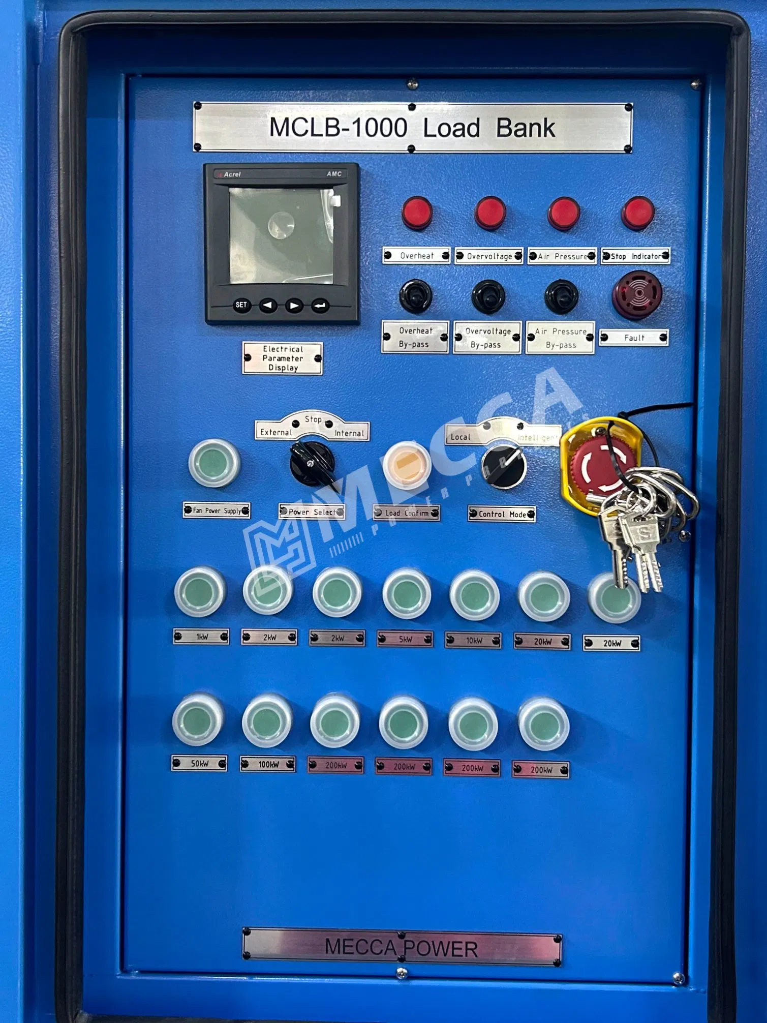 Banco de Carga Resistivo a Prueba de Clima para Prueba de Generador 700kw 800kw 1000kw