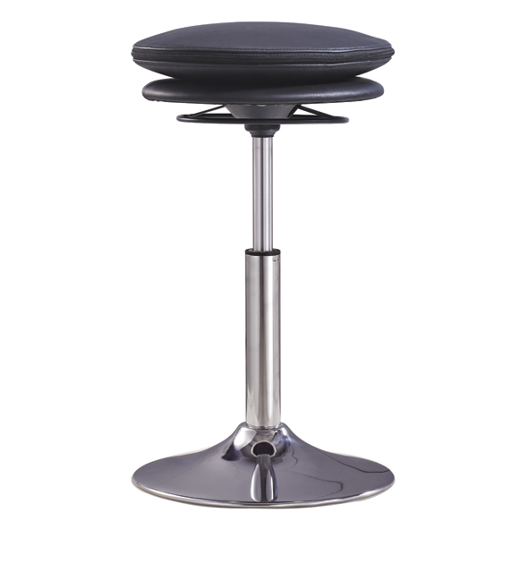 Sillas de bar ergonómicas ajustables en altura con malla para sentarse y estar de pie