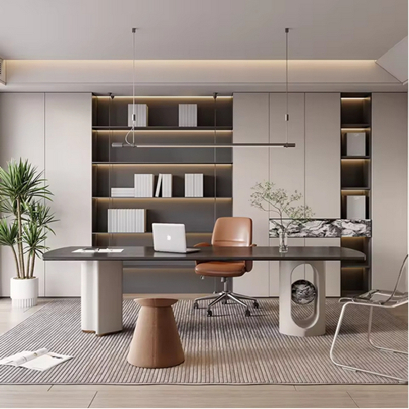 Diseño de estantería moderna personalizada de madera, exhibición simple, librero de madera, estanterías de biblioteca, estantería industrial con panel trasero