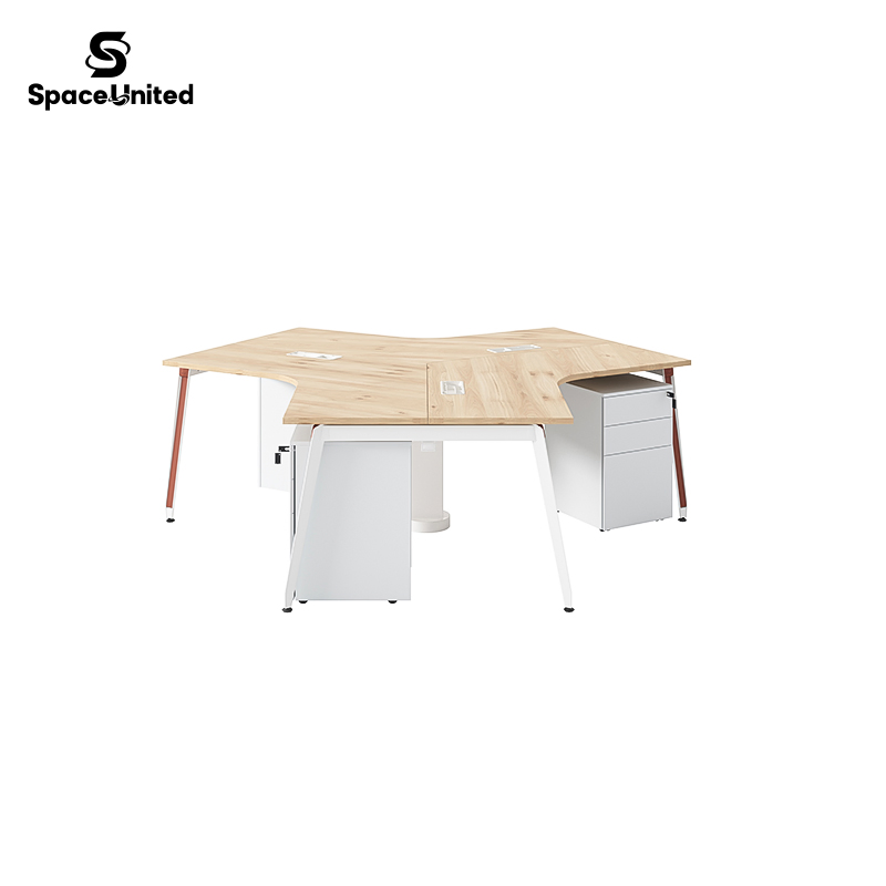 Particiones de oficina modulares modernas Spaceunited y escritorios de oficina industriales