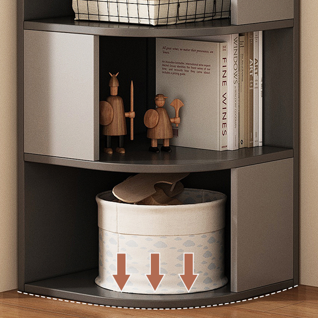 Estantería de almacenamiento de madera personalizada, moderna y lujosa para sala de estar, biblioteca de madera, estantería giratoria