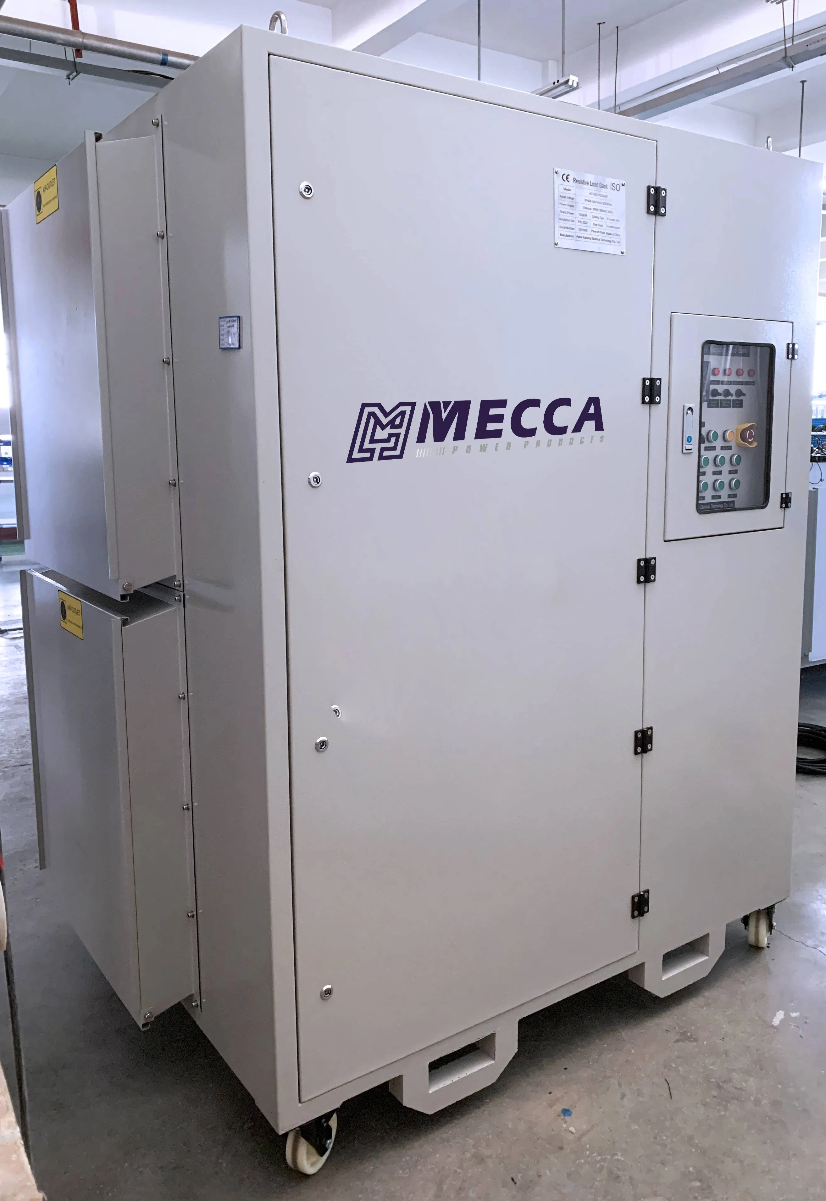 Banco de Carga Resistivo Inductivo para Prueba de Generador 1000kw 1500kw 50/60Hz