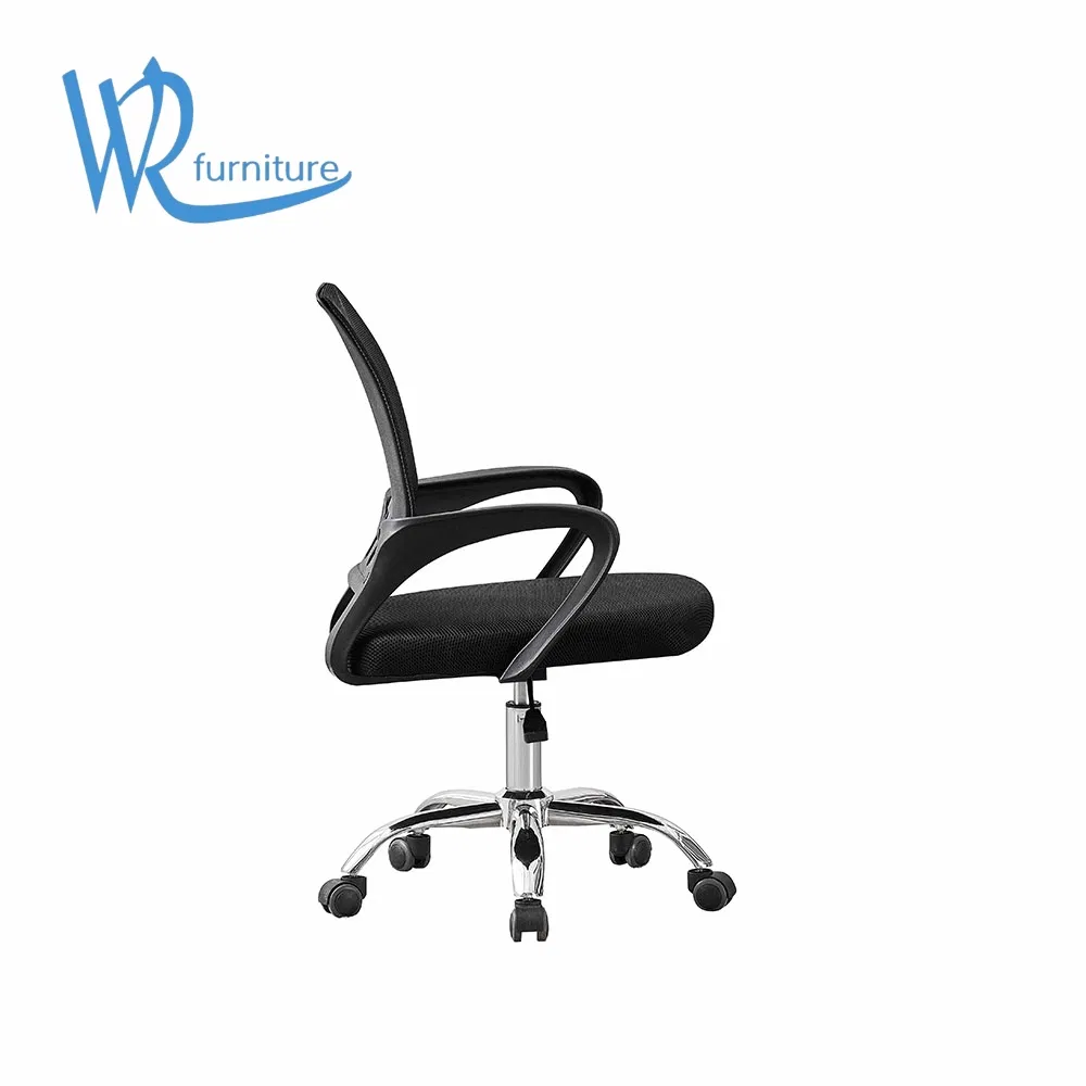 Silla de oficina de malla alta, cómoda, giratoria, sillas para visitantes, muebles de oficina