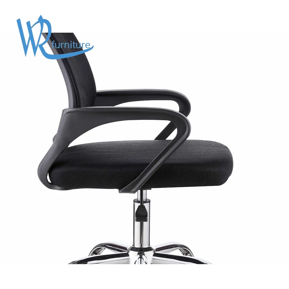 Silla de oficina de malla alta, cómoda, giratoria, sillas para visitantes, muebles de oficina