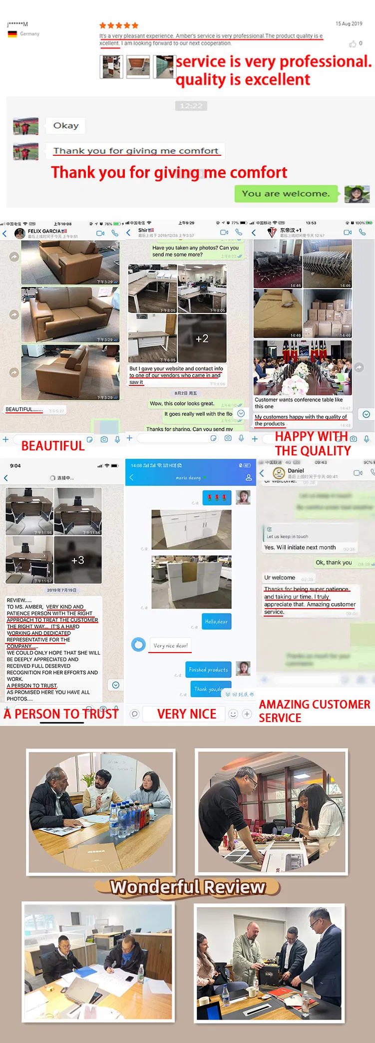 Satisfacción del cliente