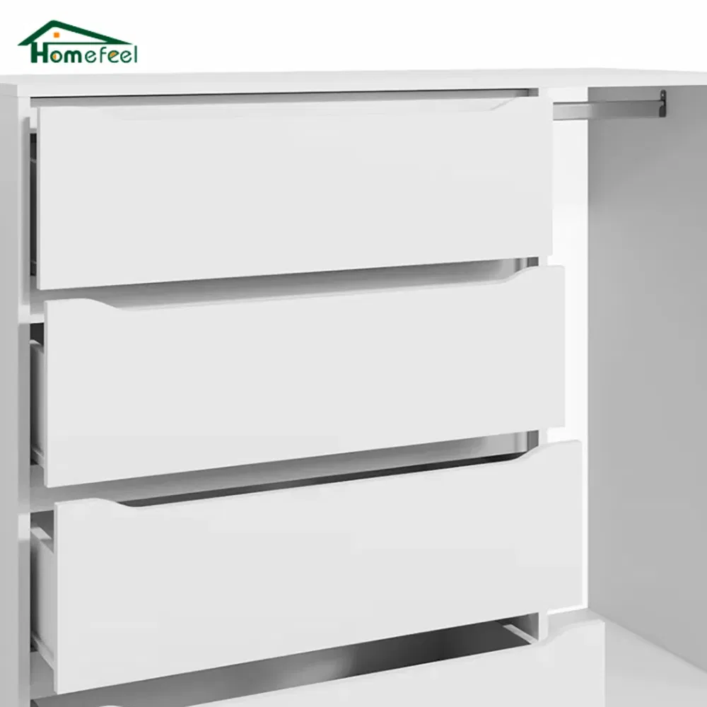 Mueble moderno para dormitorio y sala de estar, armario de madera, cofre de cajones