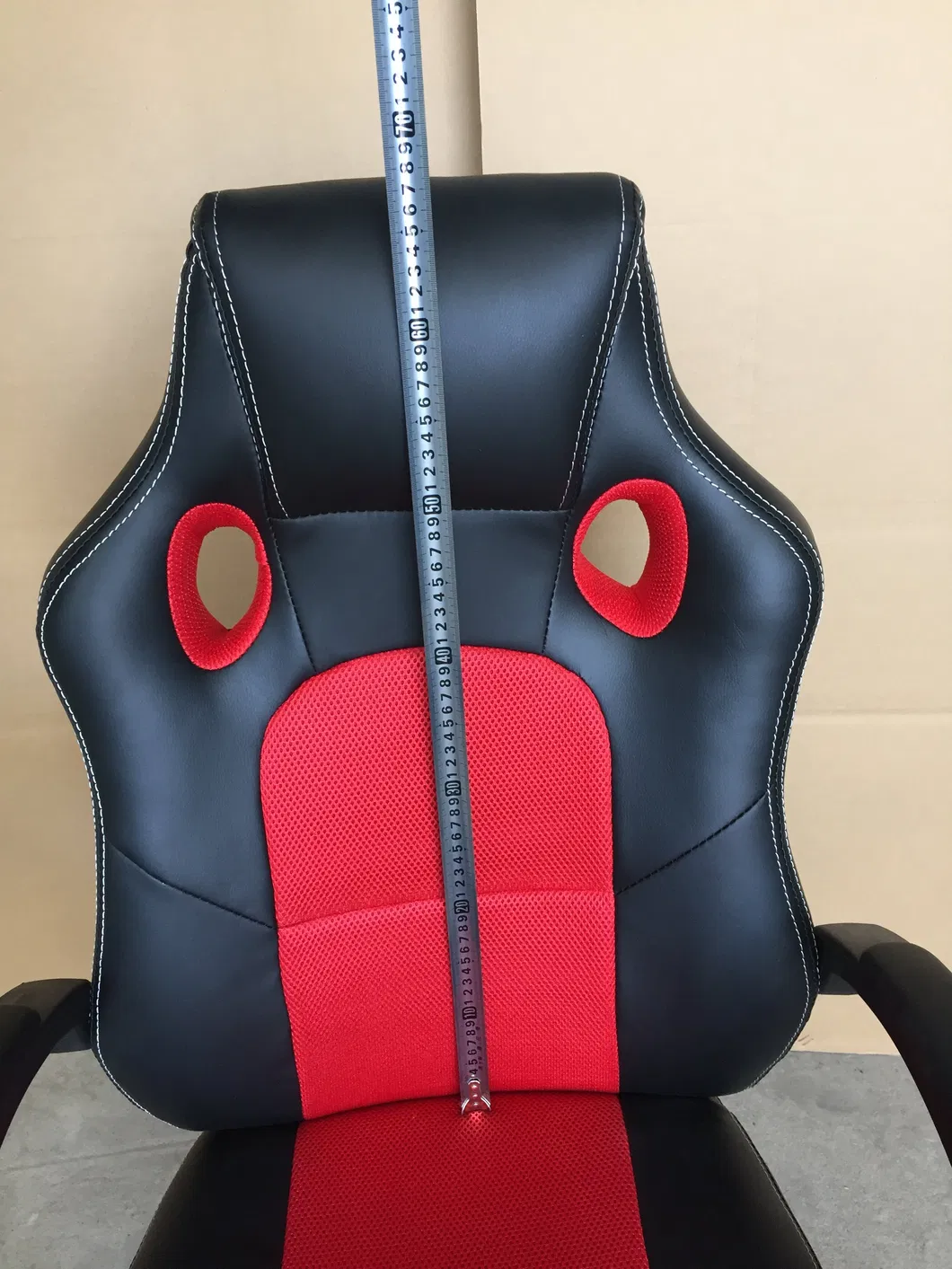 Silla de oficina de cuero moderna para juegos 4