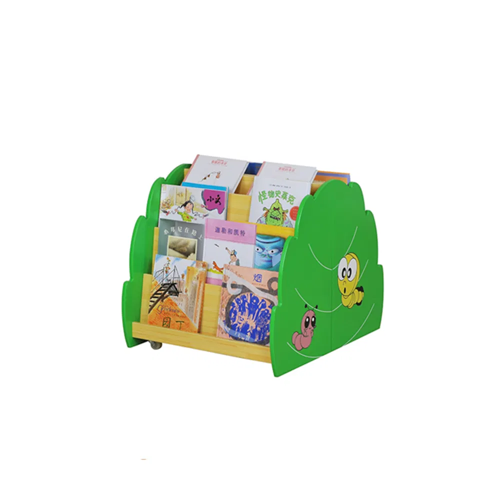 Muebles de jardín de infantes, estanterías de almacenamiento de madera para biblioteca escolar, estante de libros de madera, muebles para guardería, estanterías de almacenamiento para niños, estantería de libros para niños