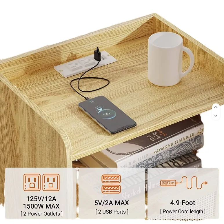 Diseño exclusivo mesa de noche