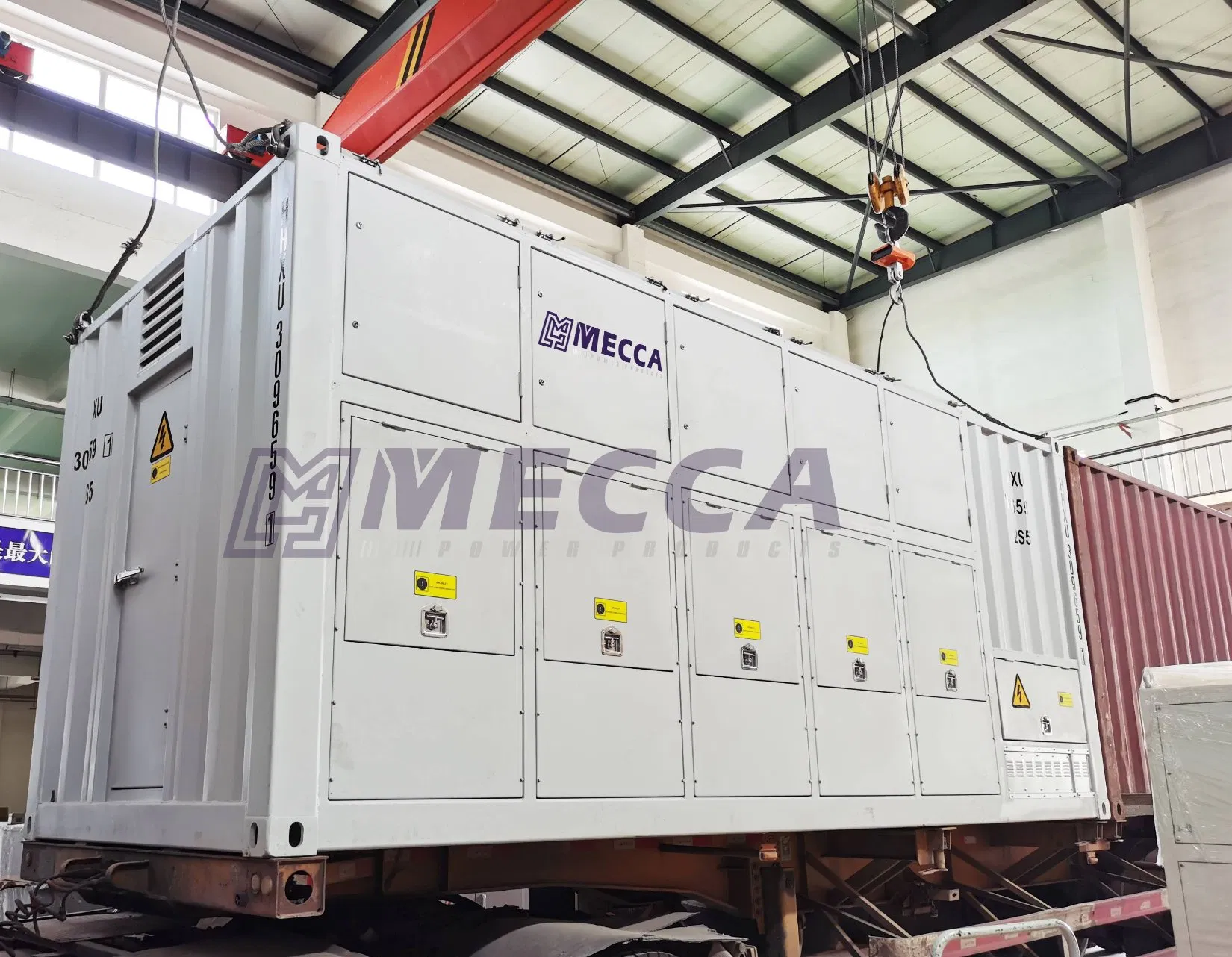 Contenedor a Prueba de Clima Tipo 2000kVA 2500kVA 3000kVA Banco de Carga Resistivo Inductivo para Centro de Datos