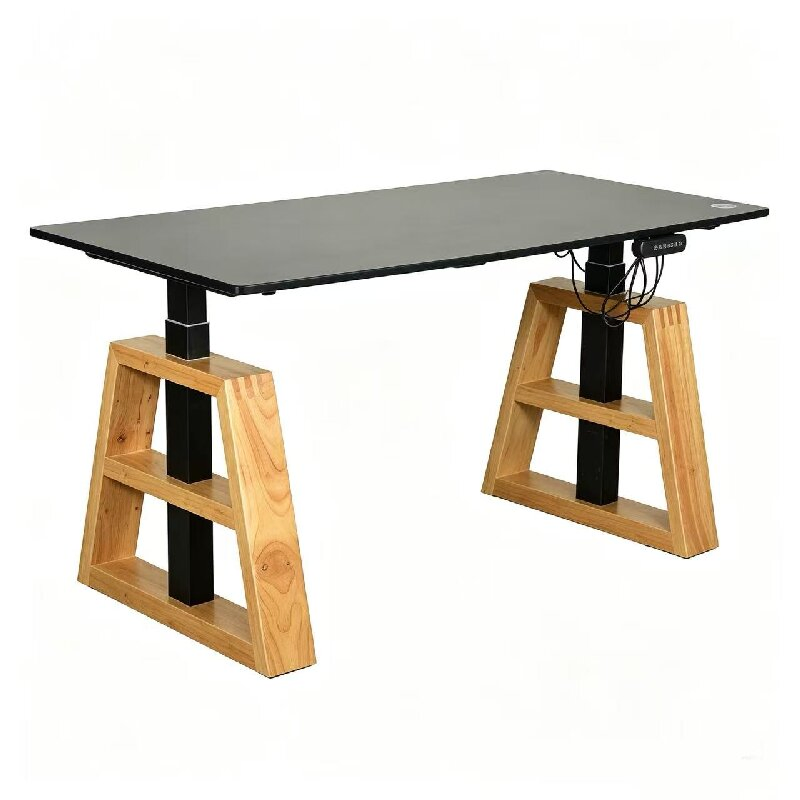Escritorio de pie eléctrico ajustable marca Dafengche 1400mm X 600mm