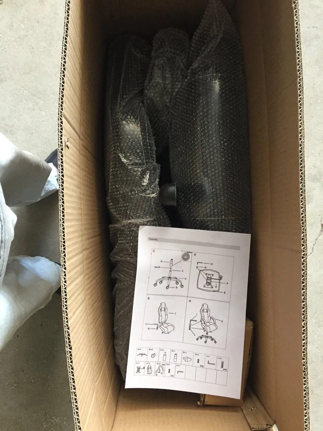 Silla de oficina de cuero moderna para juegos 7