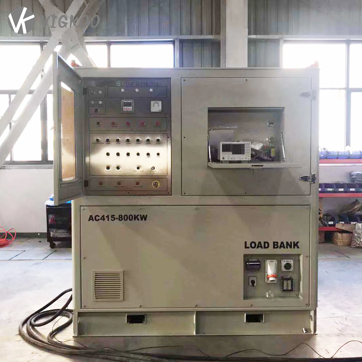 Banco de Carga Resistiva Reactiva Personalizado 800kw para Pruebas de Generadores Diésel