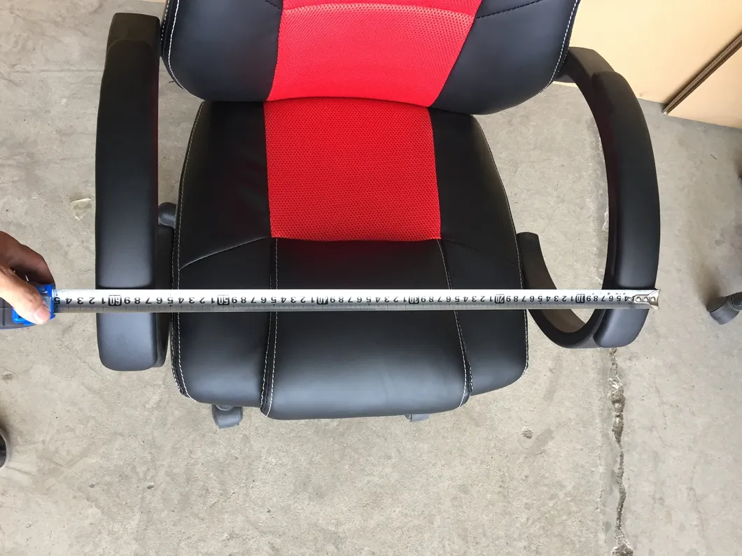 Silla de oficina de cuero moderna para juegos 2