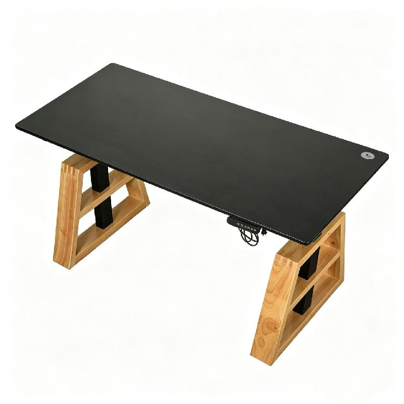 Escritorio de pie eléctrico ajustable marca Dafengche 1400mm X 600mm
