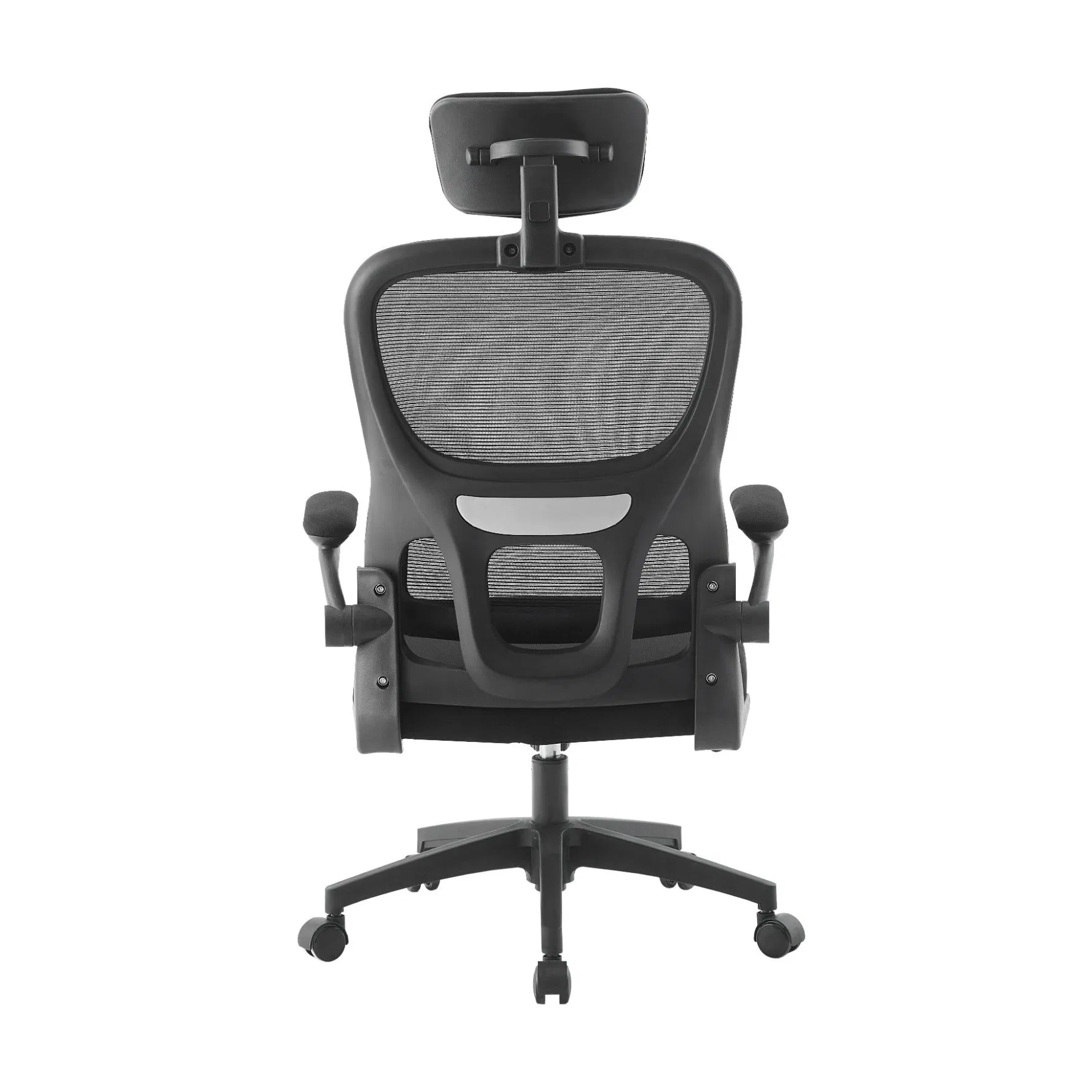 2026 Silla de oficina ergonómica de malla alta y cómoda con reposacabezas