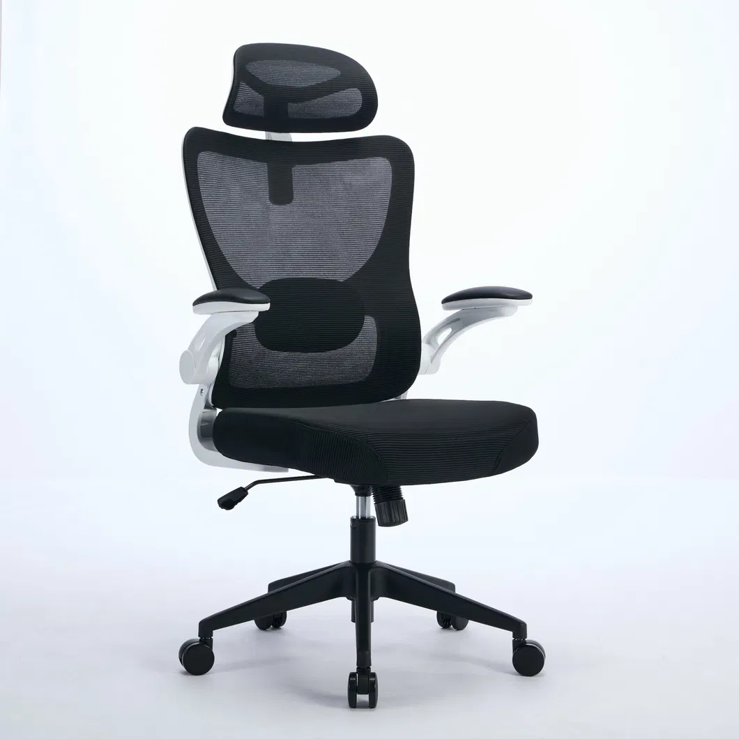 Mueble ergonómico, escritorio ajustable para computadora, silla de oficina con respaldo alto de malla para juegos