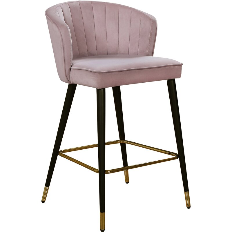 Envío gratis taburete de bar moderno de PU con diseño hermoso