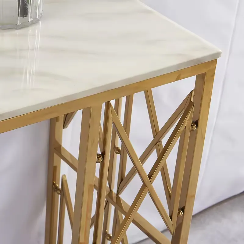 Mesa consola entrada estrecha