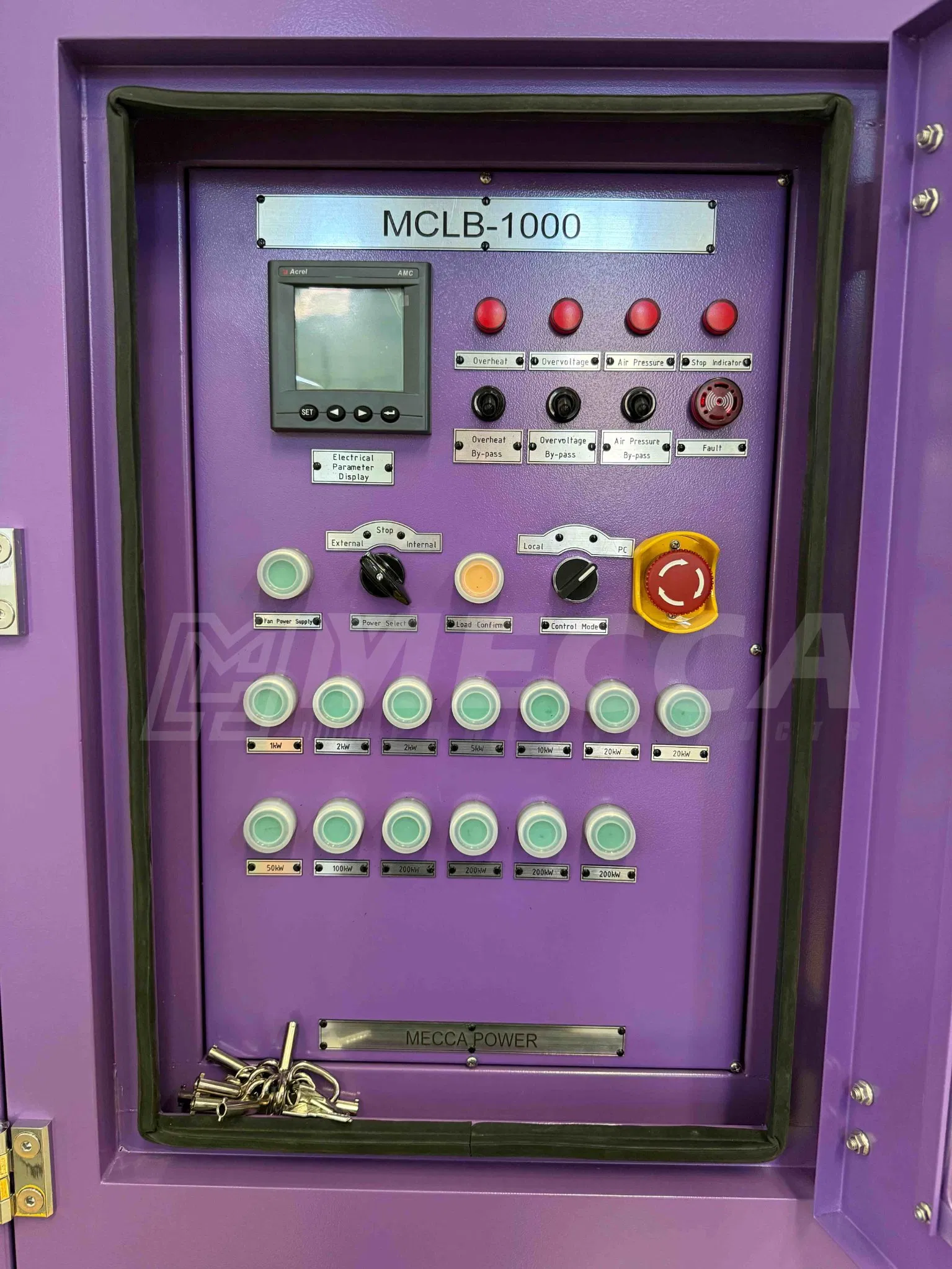 AC380V 400V 415V 1MW 1000kw 1200kw Banco de Carga Resistivo para Pruebas de Generadores