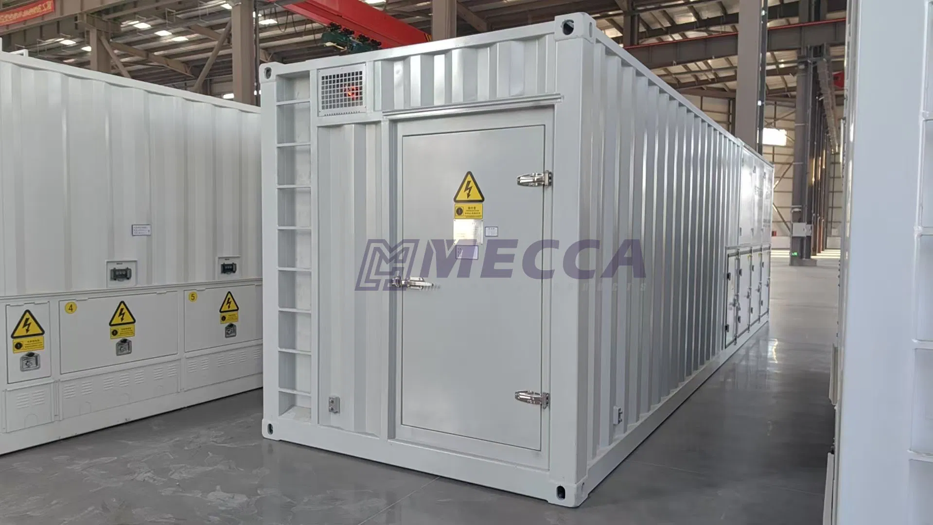 3MW 4MW 5MW 6MW Banco de Carga Contenerizado Tipo Resistivo Inductivo 4000kVA 5000kVA para Pruebas de Generador/UPS Centro de Datos