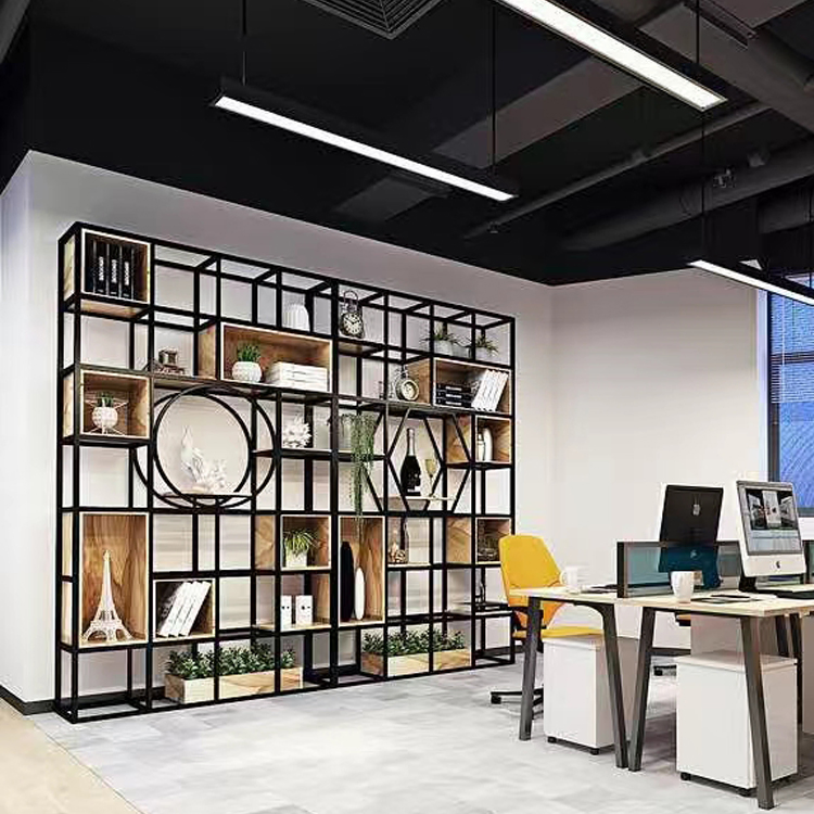 Gran Librero Ejecutivo de Almacenamiento Mueble de Oficina Estructura de Acero Estantería