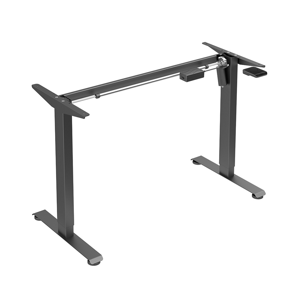 Fábrica Jiecang Metal Altura Oficina Ajustar Sentado Escritorio Computadora Escritorios de Pie Ajustables