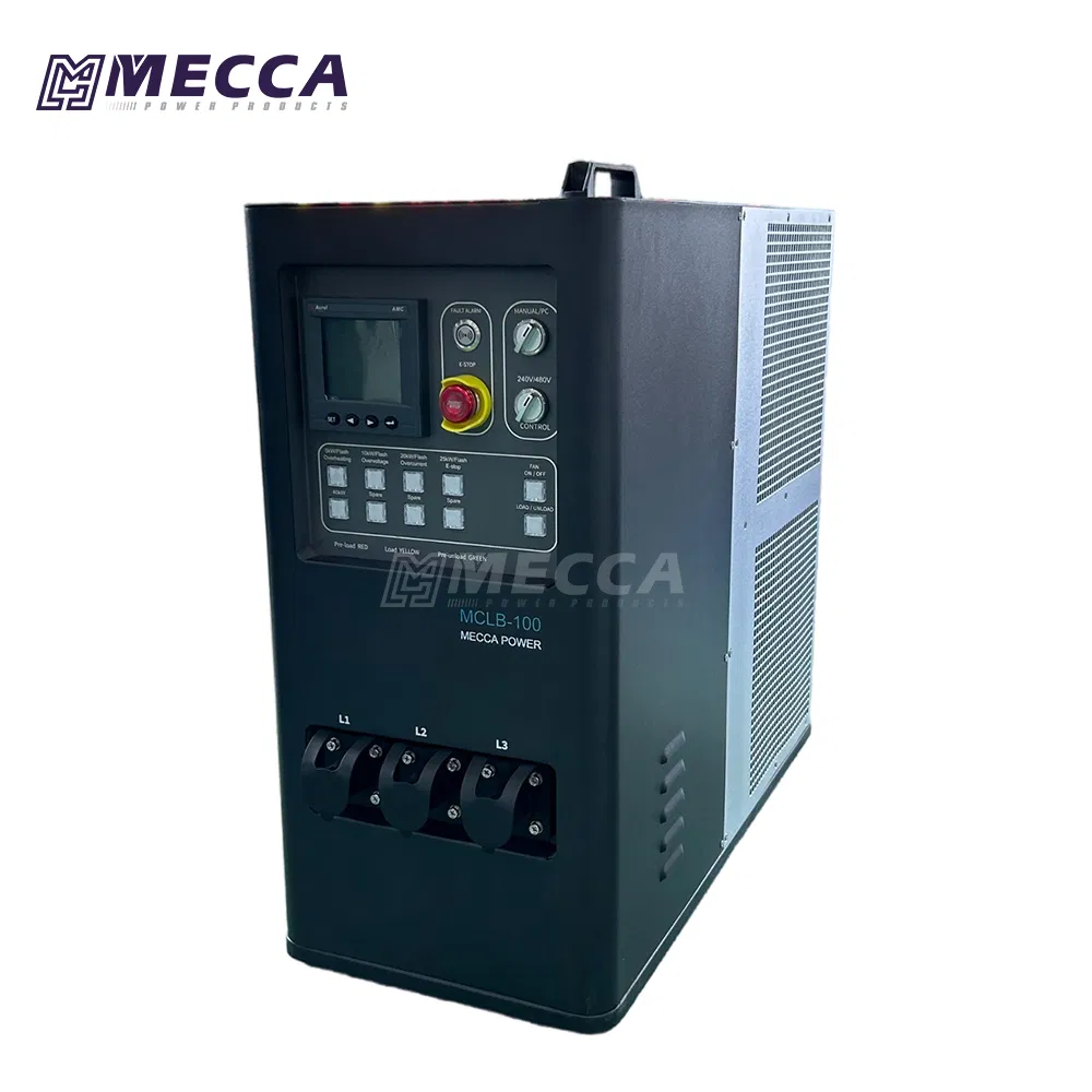 AC240V 480V Doble Voltaje 100kw Banco de Carga Resistivo Tipo Portátil para Pruebas de Generador/UPS