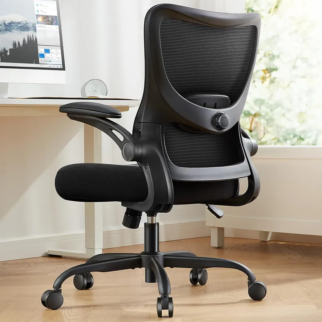 Mueble ergonómico, escritorio ajustable para computadora, silla de oficina con respaldo alto de malla para juegos