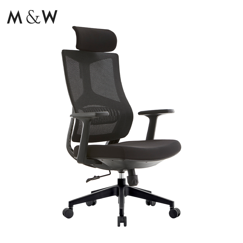 Silla ejecutiva giratoria de malla para oficina de M&W China Manufacturer, mobiliario de oficina