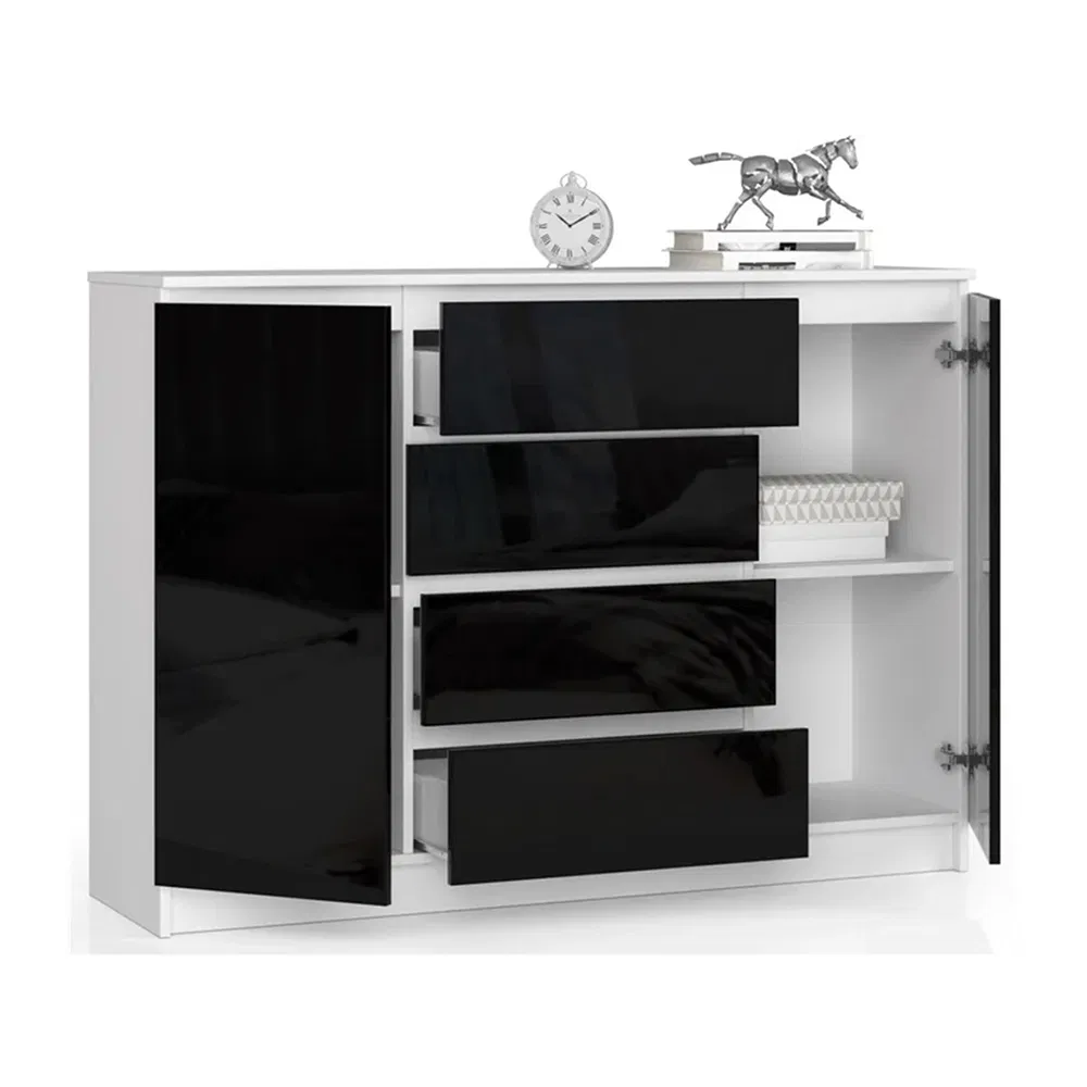 Mejor Vender Antiguo con 2 Puerta 4 Cajones Decora La Sala de Estar Buffet Aparador